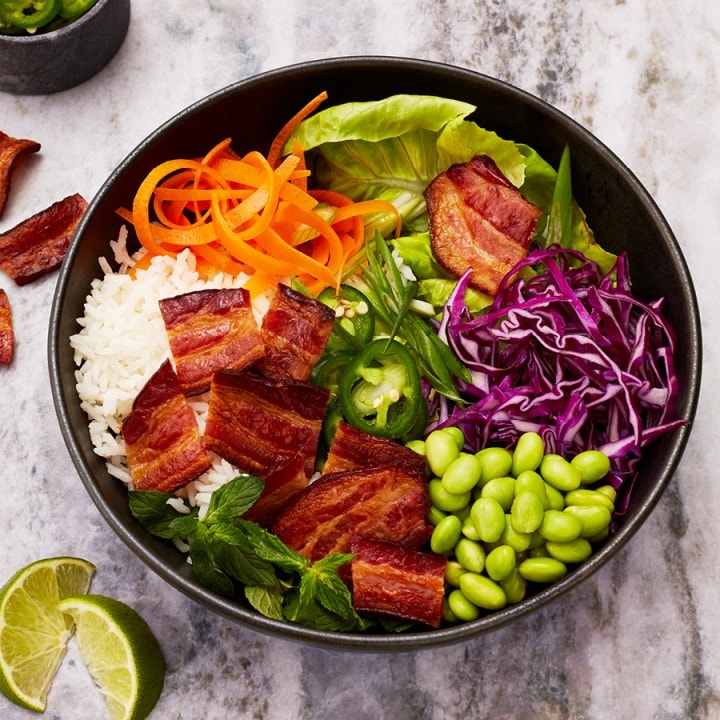 Bacon Poke Bowl Bacon Poke Bowl